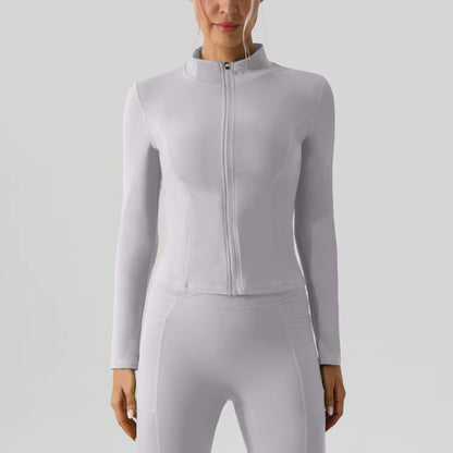 ZIP UP PANEL RUNNING JACKET