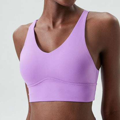 Cross Back Padded Cami Crop Top